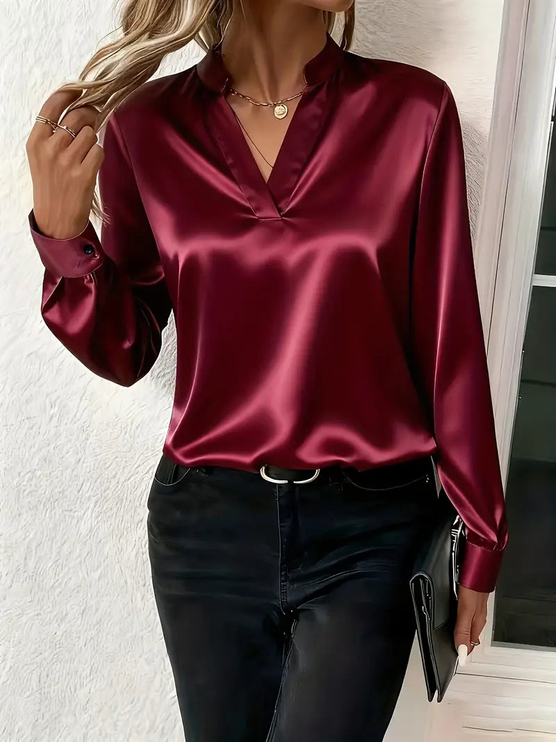 Lucia Satin Blouse