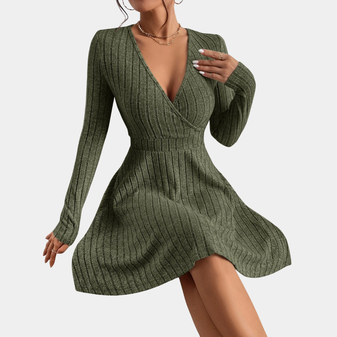 Murphy Mode | Long Sleeve Knit Dress Women