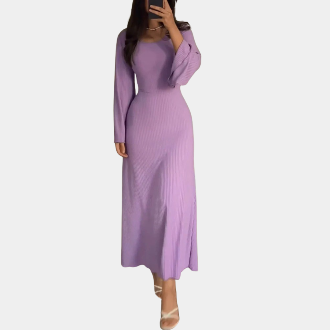 Murphy Mode | Women’s Long Sleeve Knitted Dress