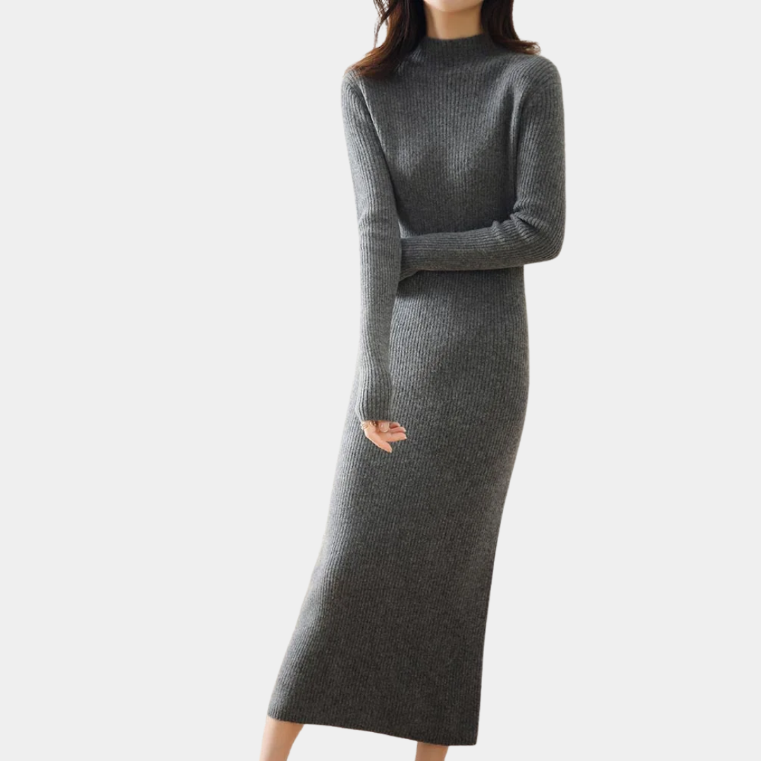 Murphy Mode | Women’s Slim Fit Knitted Wool Dress