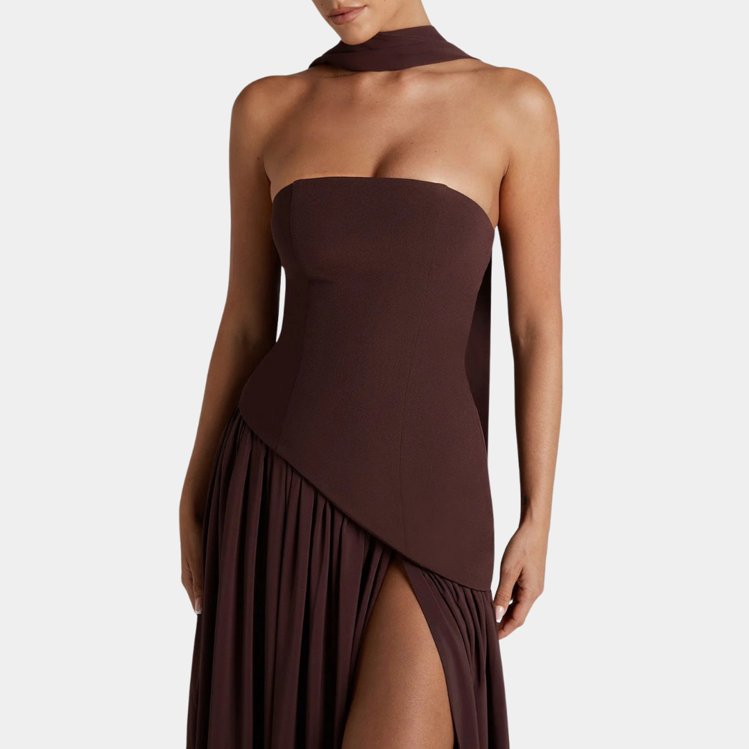 Murphy Mode | Women’s Tube Top Tied Dress