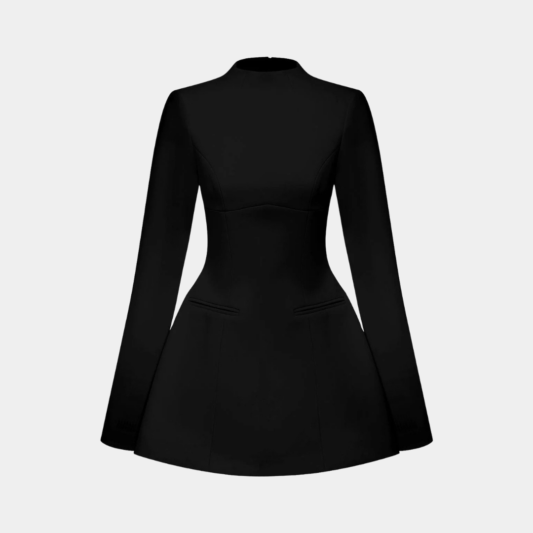 Murphy Mode | Women’s Long Sleeve A-Line Mini Dress