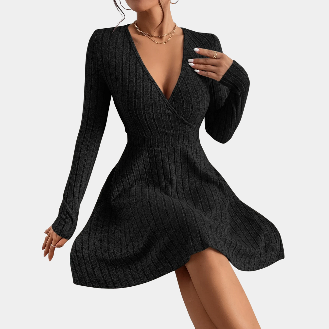Murphy Mode | Long Sleeve Knit Dress Women