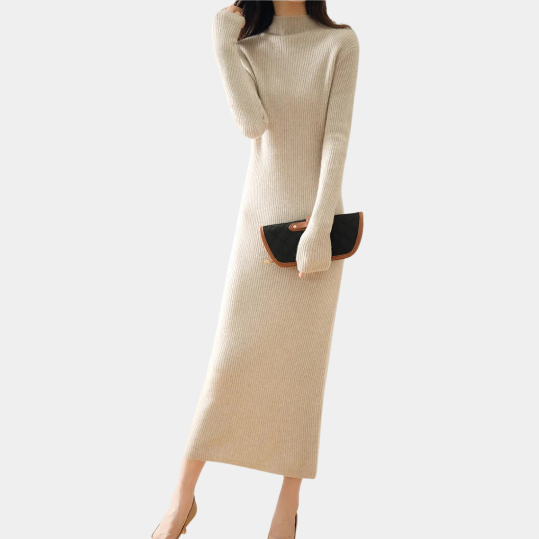 Murphy Mode | Women’s Slim Fit Knitted Wool Dress