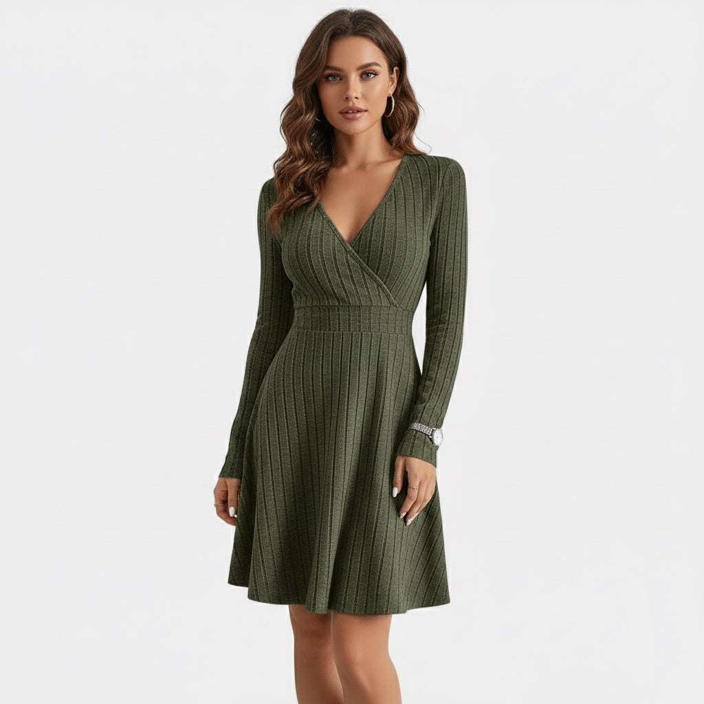 Murphy Mode | Long Sleeve Knit Dress Women