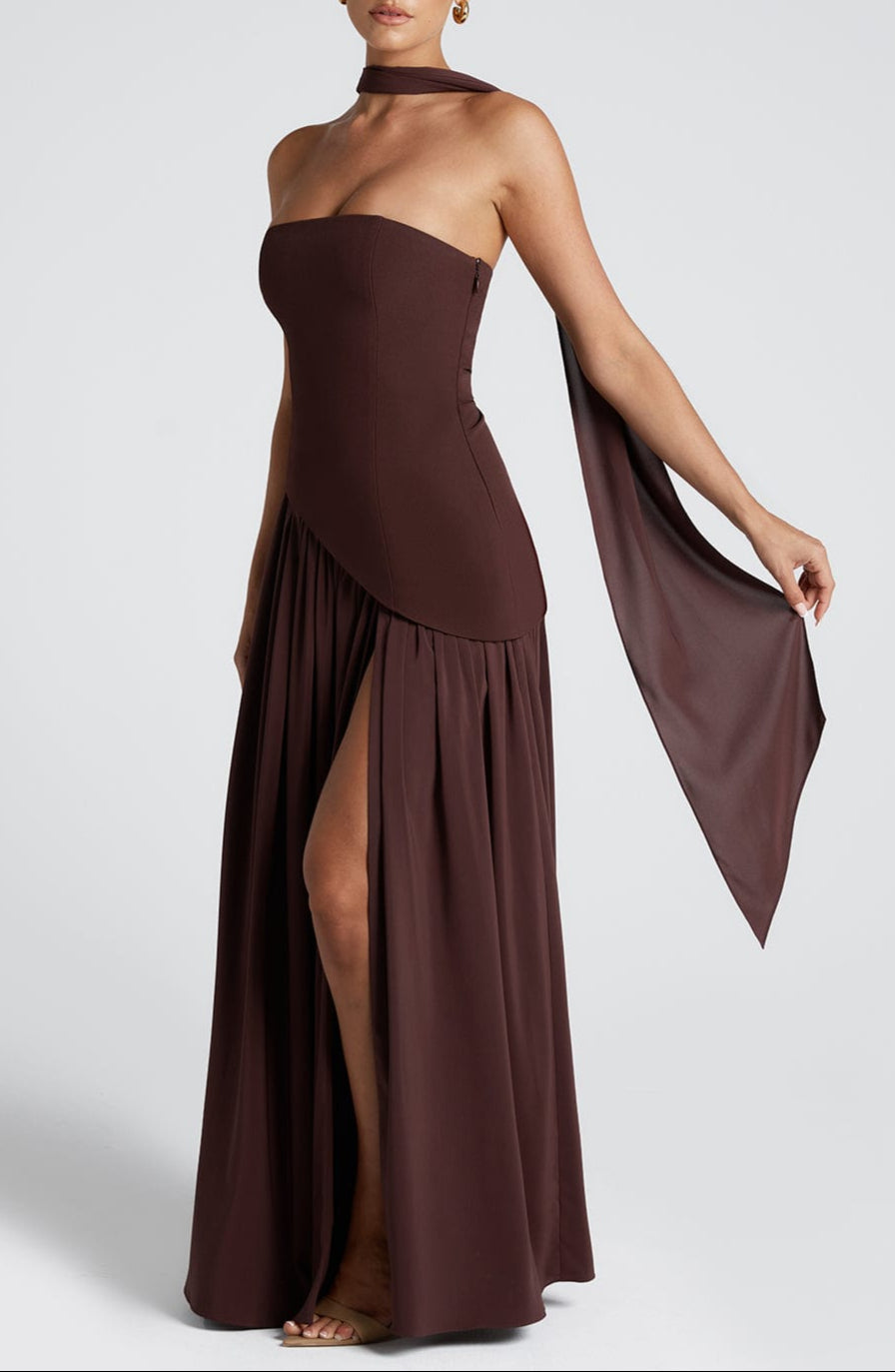 Murphy Mode | Women’s Tube Top Tied Dress