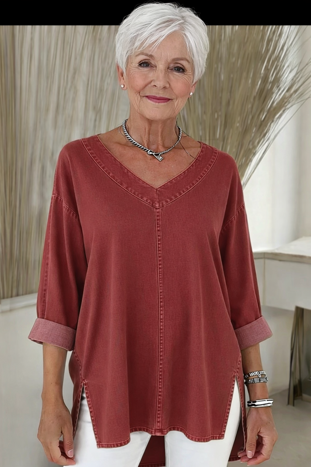 Jenelyn - Timeless Denim Shirt