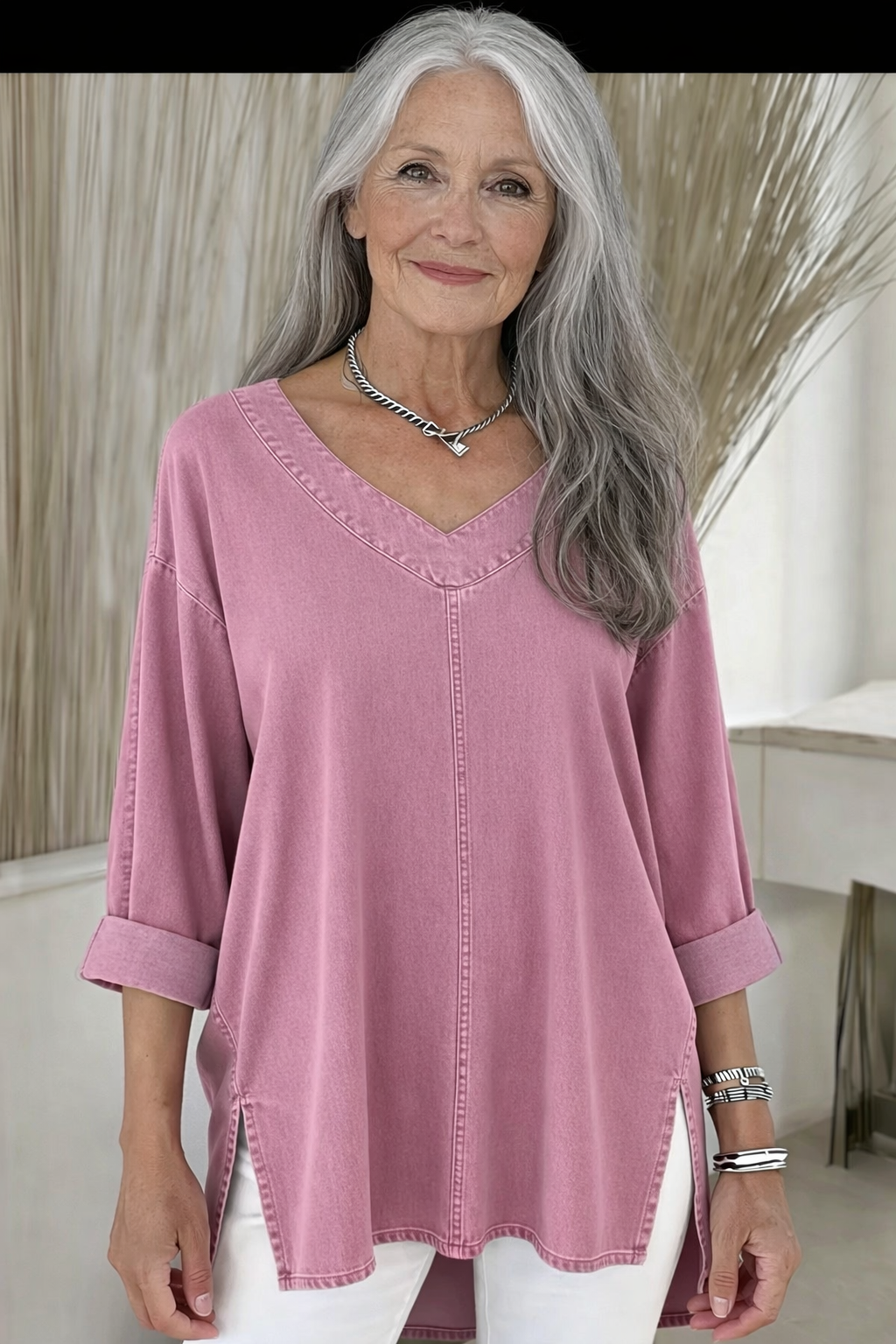 Jenelyn - Timeless Denim Shirt