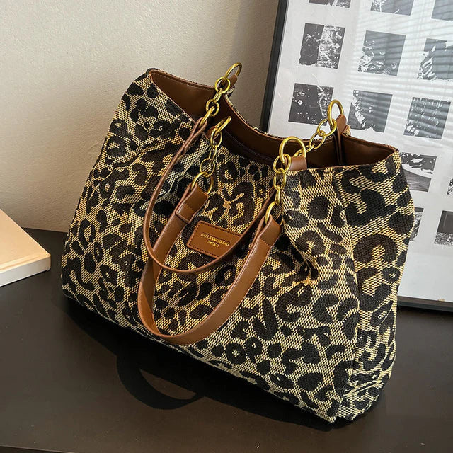 Liberty Leopard Tote
