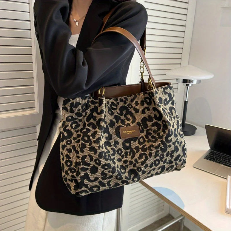 Liberty Leopard Tote