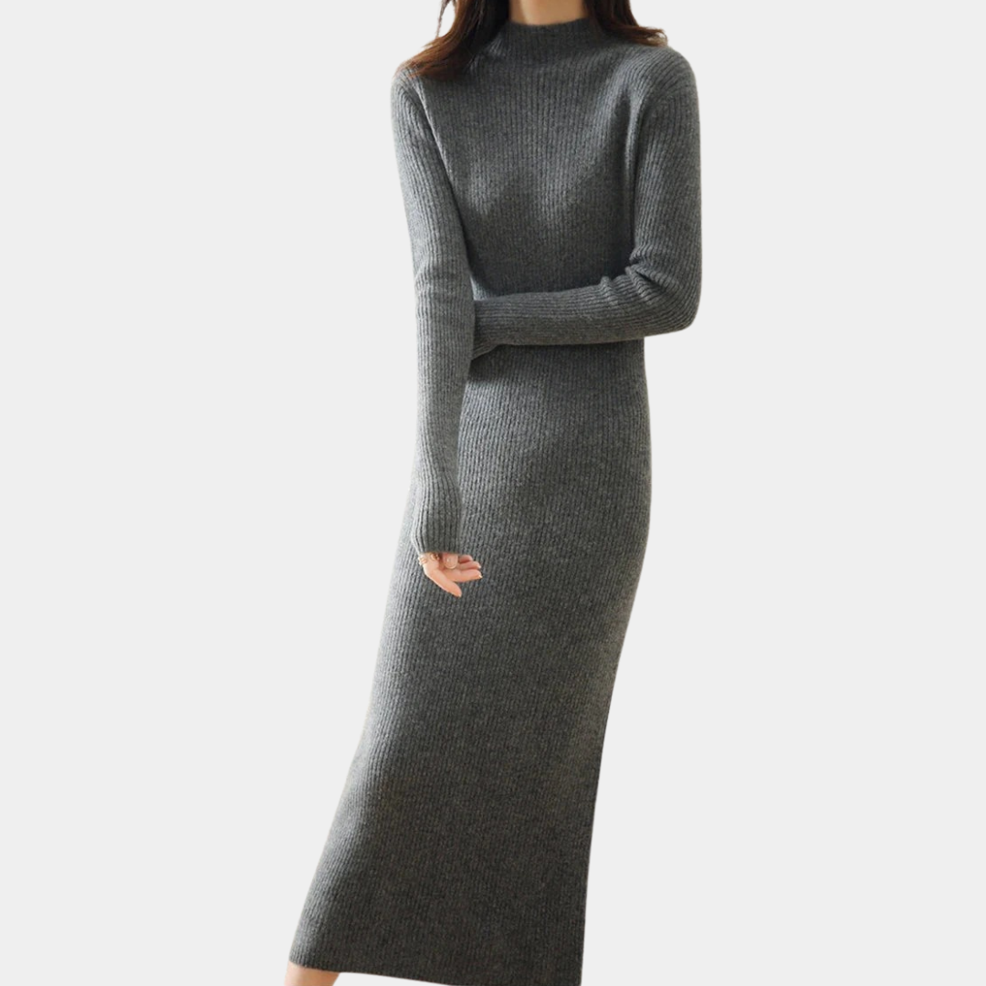 Murphy Mode | Women’s Slim Fit Knitted Wool Dress