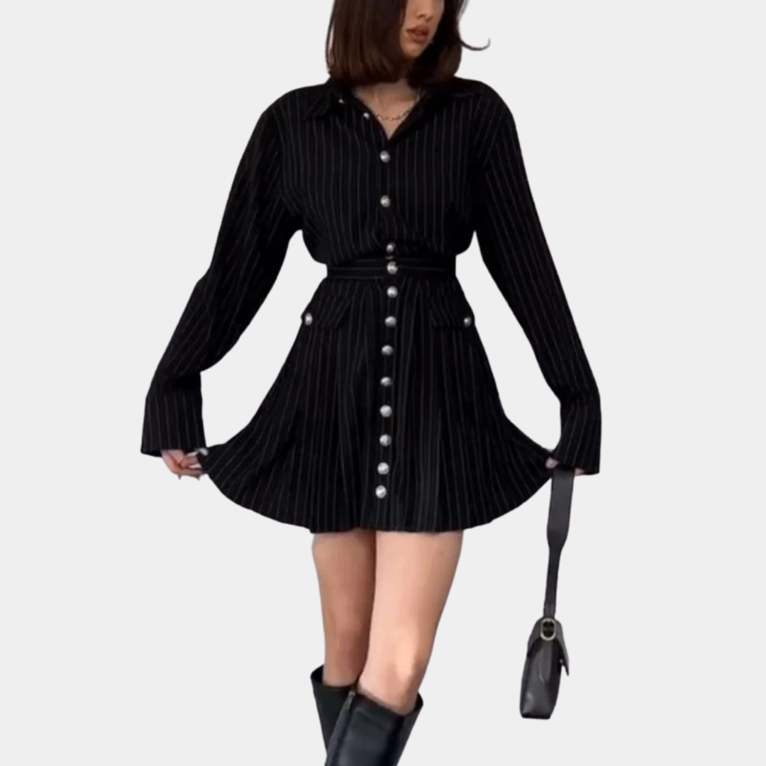 Murphy Mode | Women’s Long Sleeve Mini Dress