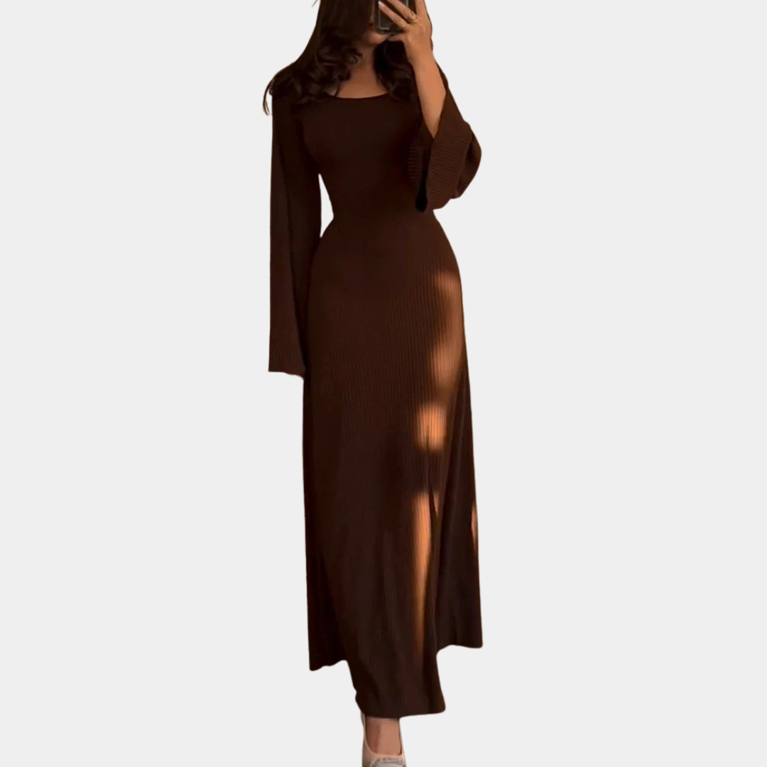 Murphy Mode | Women’s Long Sleeve Knitted Dress
