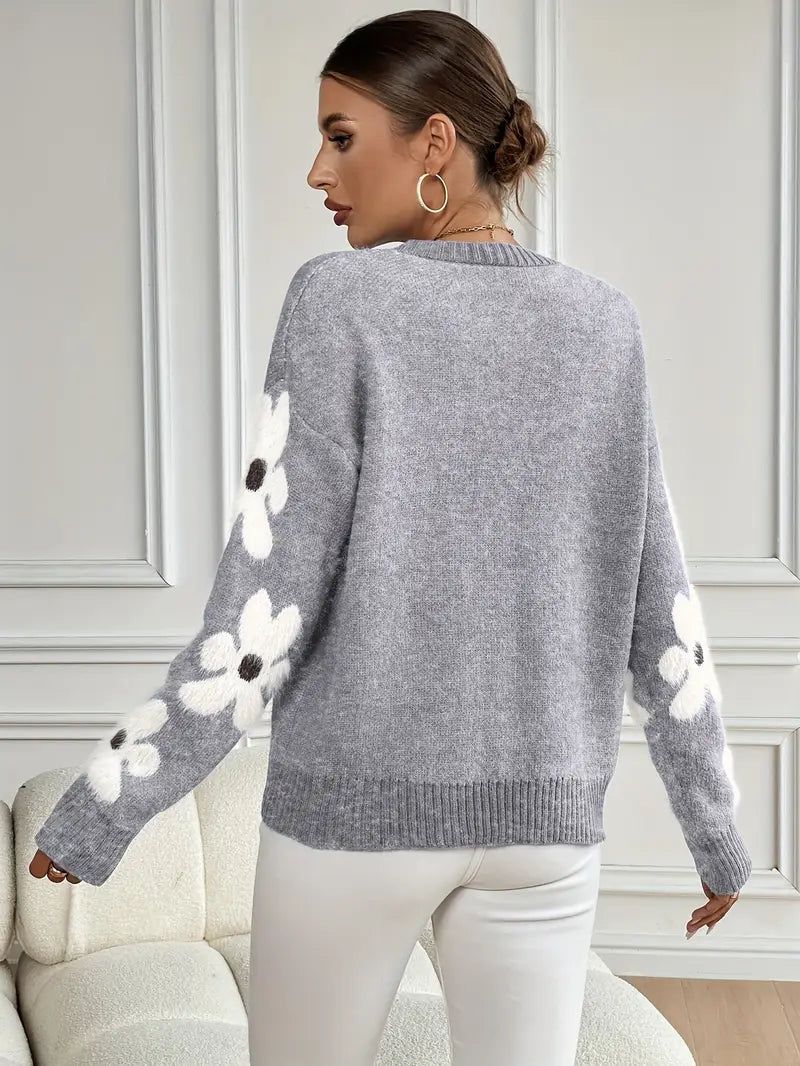 Lila Playful Sweater