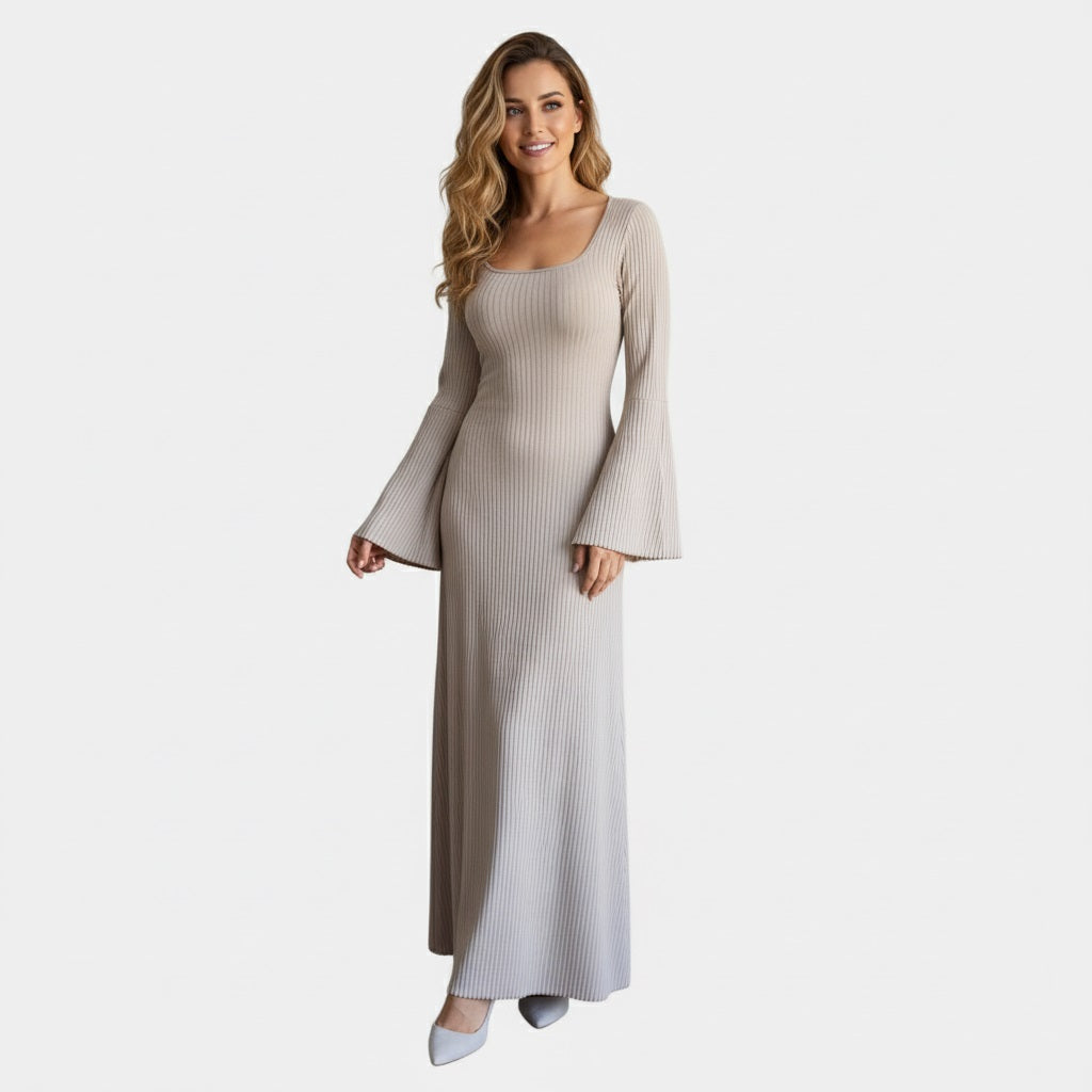 Murphy Mode | Women’s Long Sleeve Knitted Dress