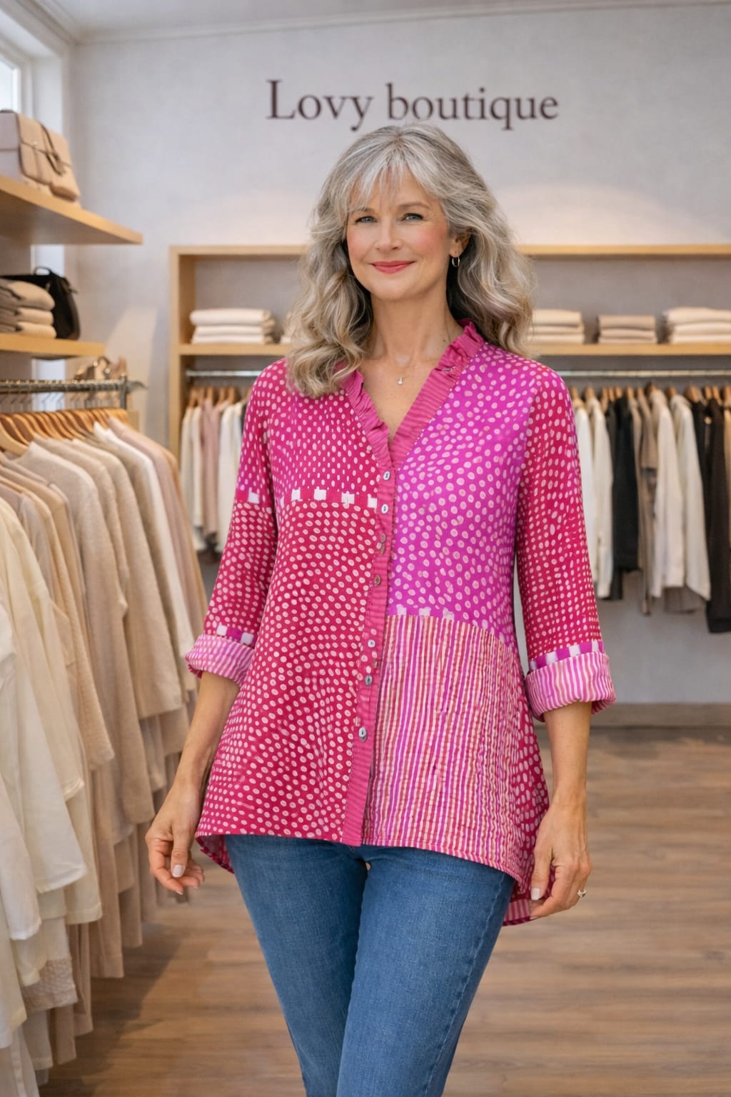 Cassandra Linen Blouse